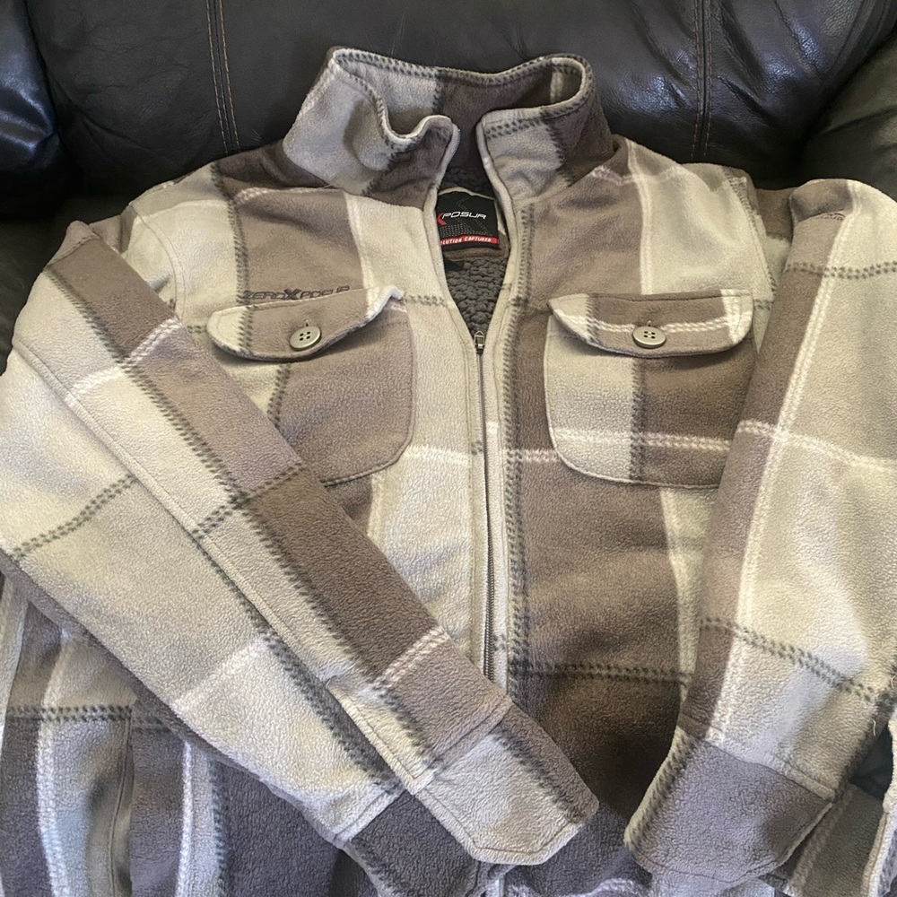 ZeroXposur Gray Fleece-Lined Jacket